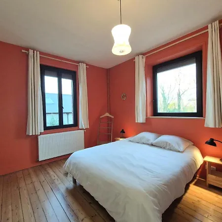 Brique Et Silex Terrasse Jardin Parking * Rouen