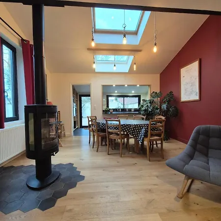 Brique Et Silex Terrasse Jardin Parking * Rouen